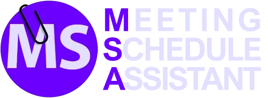 Meeting Schedule Assistant Logo